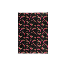 Load image into Gallery viewer, Red Swift Colourful Black Baby Blanket 30&quot;x40&quot; Baby Blanket 30&quot;x40&quot; e-joyer 
