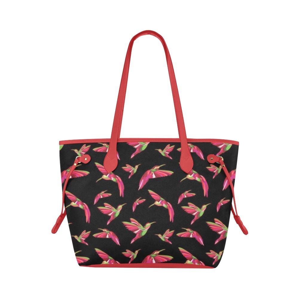 Red Swift Clover Canvas Tote