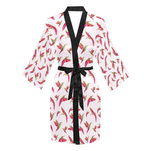 Load image into Gallery viewer, Red Swift Colourful Long Sleeve Kimono Robe Long Sleeve Kimono Robe e-joyer 
