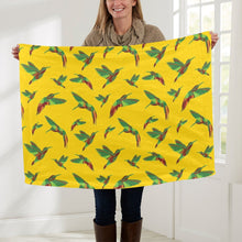 Load image into Gallery viewer, Red Swift Yellow Baby Blanket 30&quot;x40&quot; Baby Blanket 30&quot;x40&quot; e-joyer 
