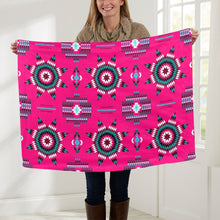 Load image into Gallery viewer, Rising Star Strawberry Moon Baby Blanket 30&quot;x40&quot; Baby Blanket 30&quot;x40&quot; e-joyer 
