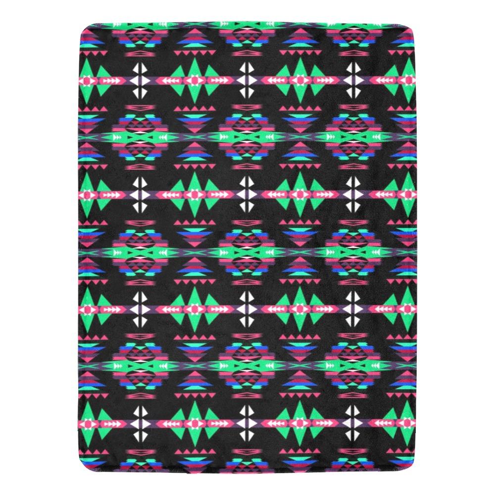 River Trail Journey Ultra-Soft Micro Fleece Blanket 60"x80" Ultra-Soft Blanket 60''x80'' e-joyer 