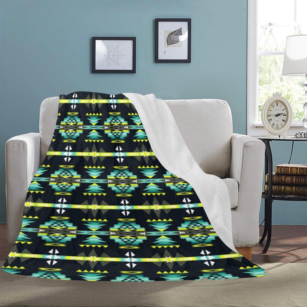 River Trail Ultra-Soft Micro Fleece Blanket 60"x80" Ultra-Soft Blanket 60''x80'' e-joyer 