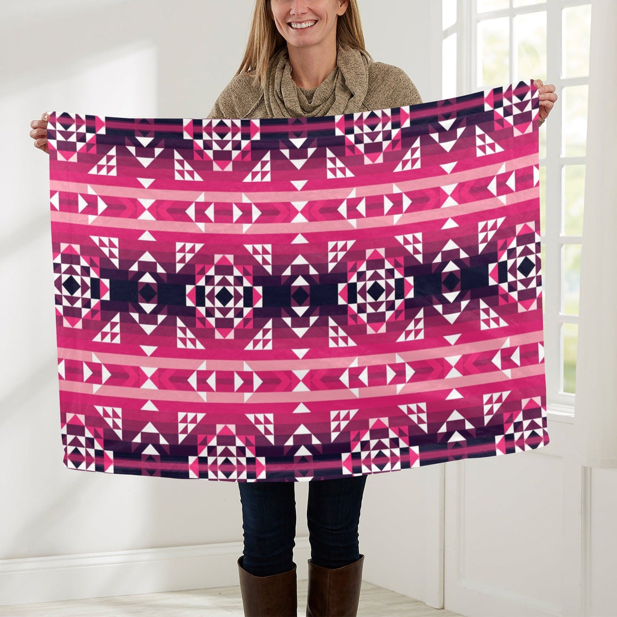Royal Airspace Red Small Baby Blanket by 49 Dzine