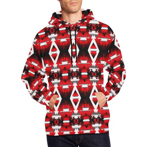 Sierra Winter Camp All Over Print Hoodie for Men (USA Size) (Model H13) All Over Print Hoodie for Men (H13) e-joyer 