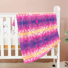 Load image into Gallery viewer, Soleil Overlay Baby Blanket 40&quot;x50&quot; Baby Blanket 40&quot;x50&quot; e-joyer 
