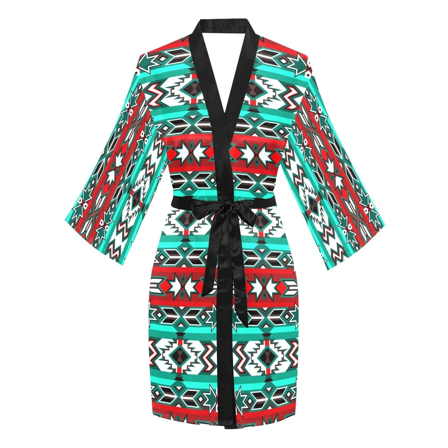 Southwest Journey Long Sleeve Kimono Robe Long Sleeve Kimono Robe e-joyer 