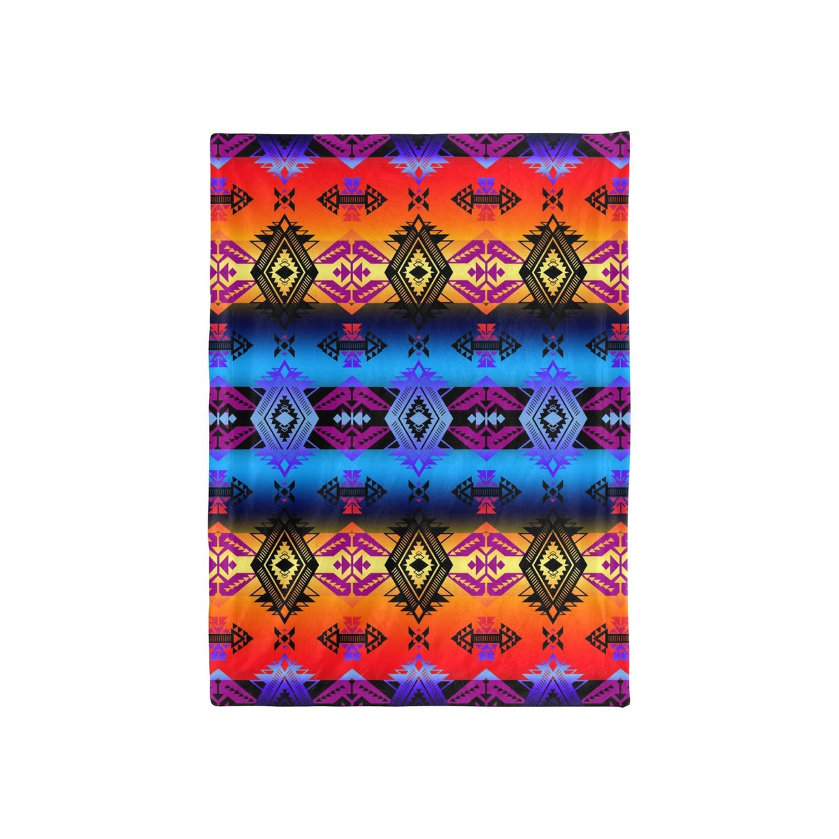 Sovereign Nation Sunset Large Baby Blanket by 49 Dzine (image 3)