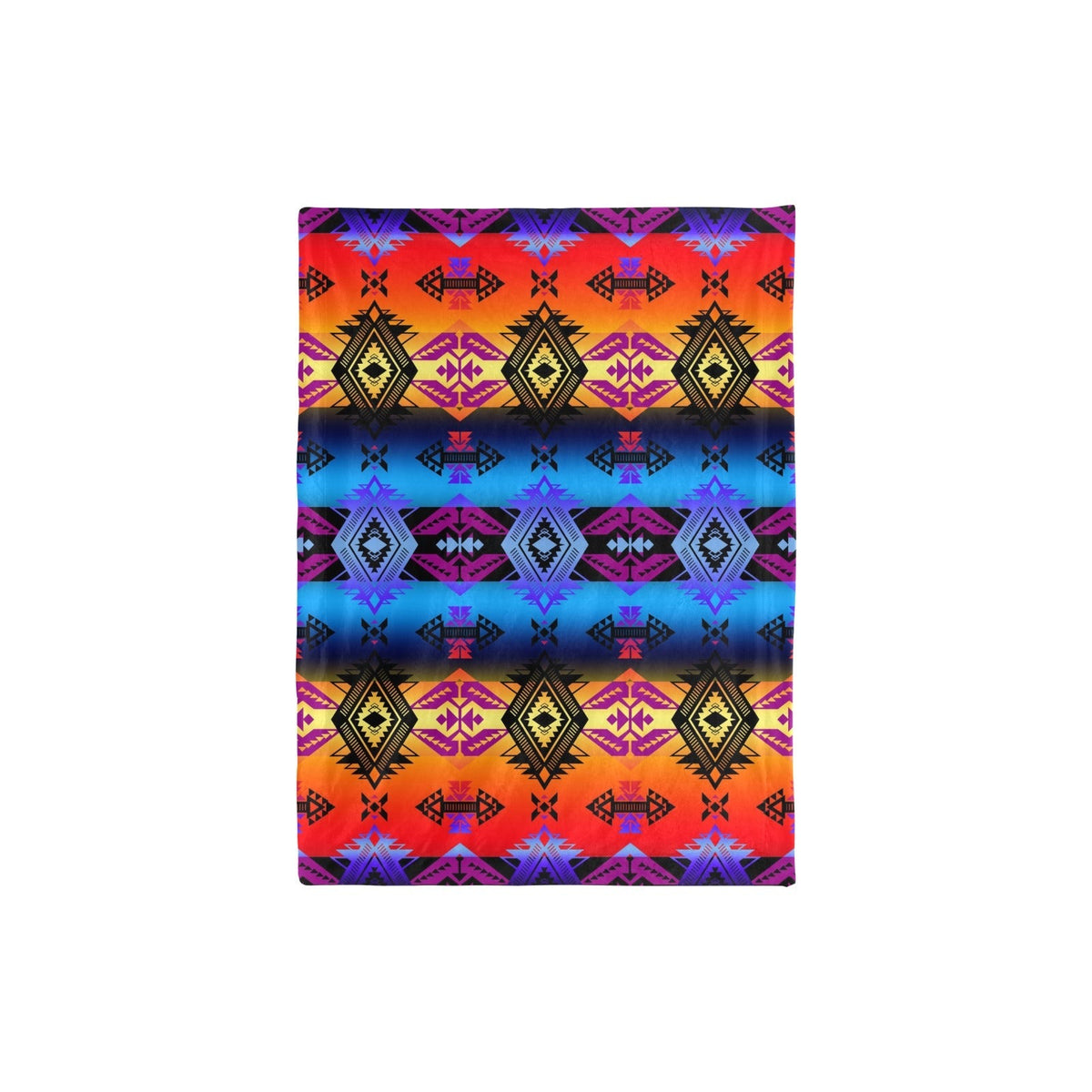 Sovereign Nation Sunset Small Baby Blanket by 49 Dzine (image 3)