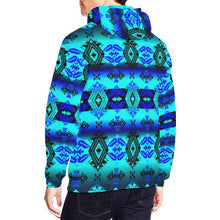 Load image into Gallery viewer, Soveriegn Nation Midnight All Over Print Hoodie for Men (USA Size) (Model H13) All Over Print Hoodie for Men (H13) e-joyer 
