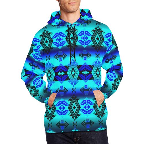 Soveriegn Nation Midnight All Over Print Hoodie for Men (USA Size) (Model H13) All Over Print Hoodie for Men (H13) e-joyer 