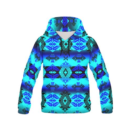 Soveriegn Nation Midnight All Over Print Hoodie for Women (USA Size) (Model H13) All Over Print Hoodie for Women (H13) e-joyer 