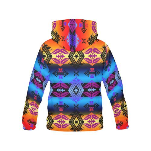 Soveriegn Nation Sunset All Over Print Hoodie for Women (USA Size) (Model H13) All Over Print Hoodie for Women (H13) e-joyer 