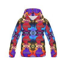 Load image into Gallery viewer, Soveriegn Nation Sunset with Wolf All Over Print Hoodie for Women (USA Size) (Model H13) All Over Print Hoodie for Women (H13) e-joyer 
