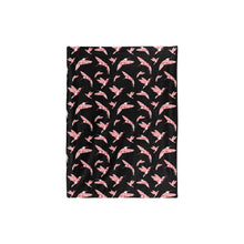 Load image into Gallery viewer, Strawberry Black Baby Blanket 30&quot;x40&quot; Baby Blanket 30&quot;x40&quot; e-joyer 
