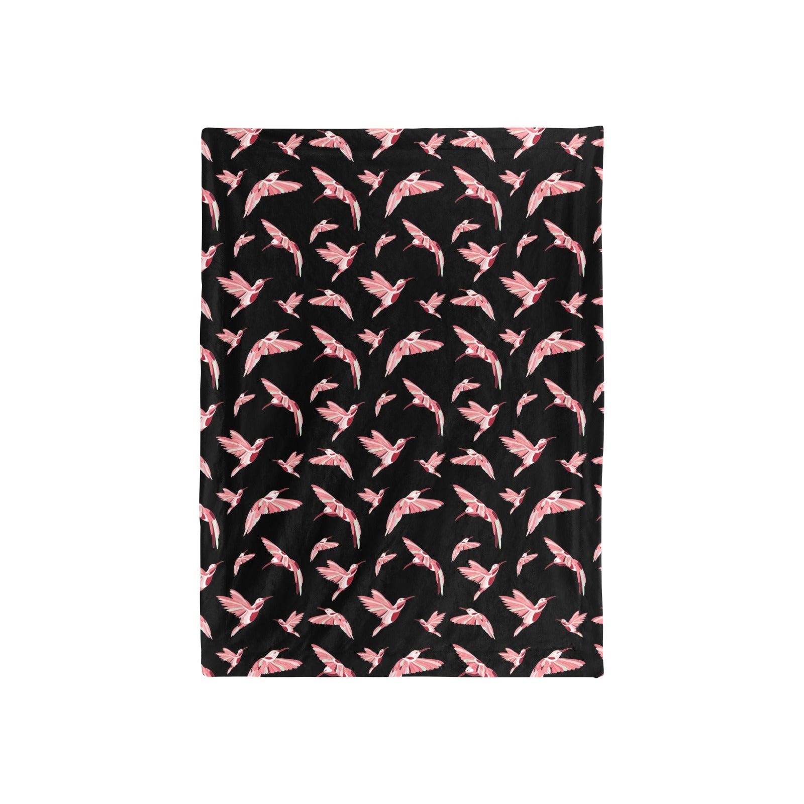 Strawberry Black Baby Blanket 40"x50" Baby Blanket 40"x50" e-joyer 