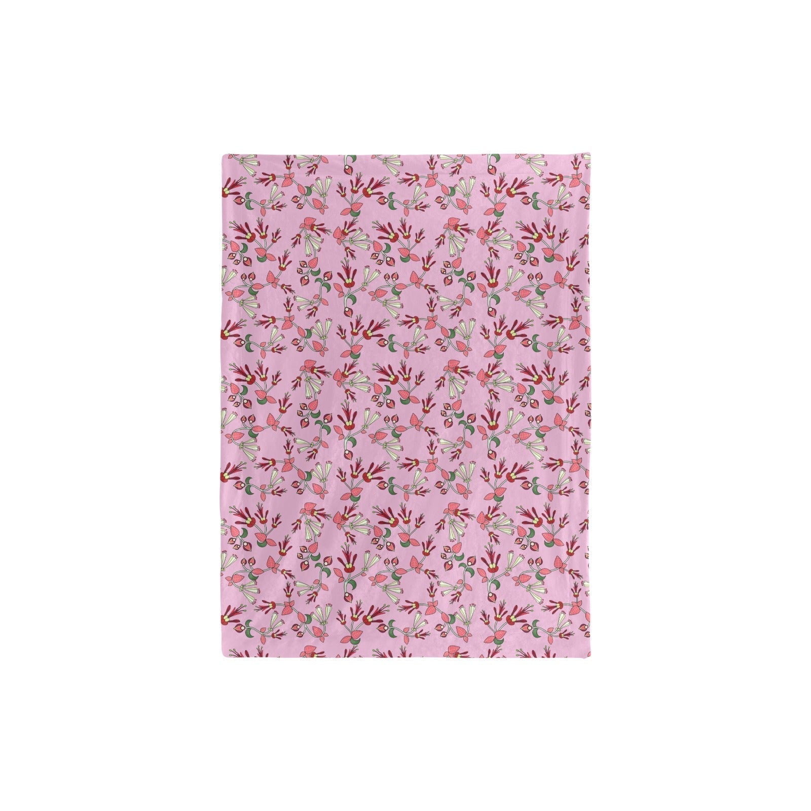 Strawberry Floral Baby Blanket 30"x40" Baby Blanket 30"x40" e-joyer 