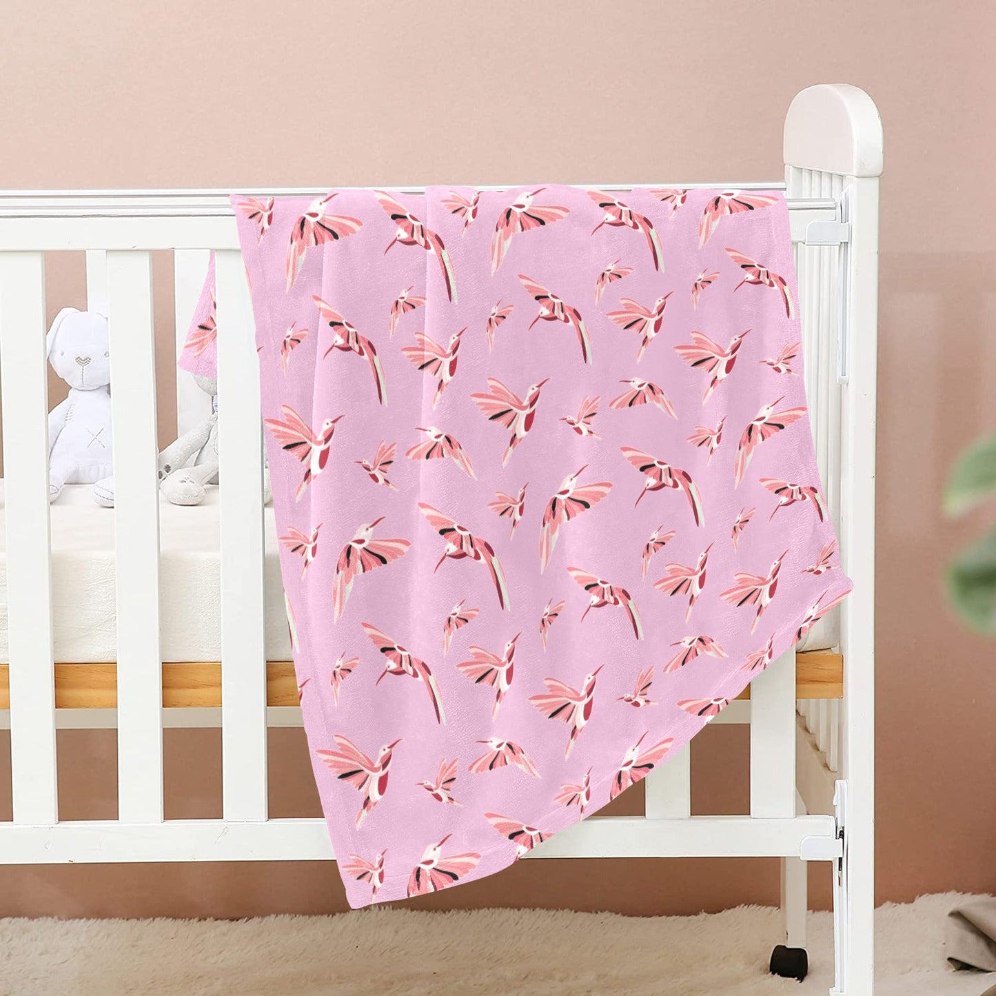 Strawberry Pink Baby Blanket 30"x40" Baby Blanket 30"x40" e-joyer 