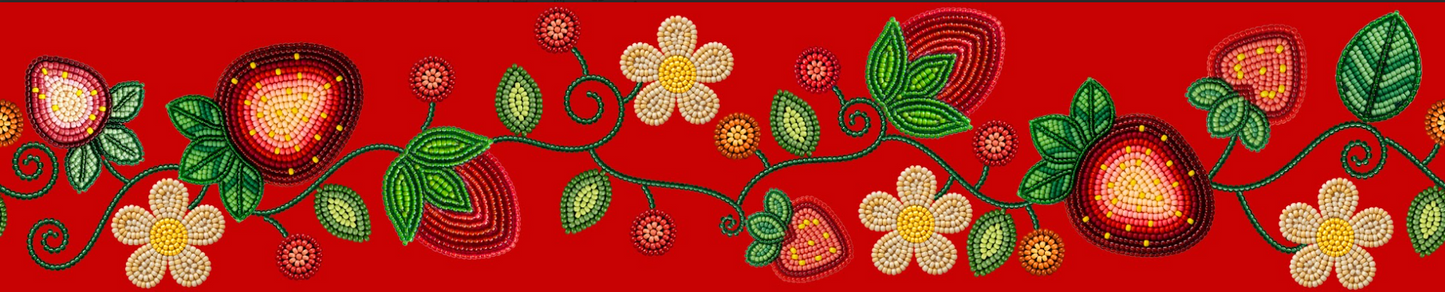 Strawberry Printed Ribbon Bundle