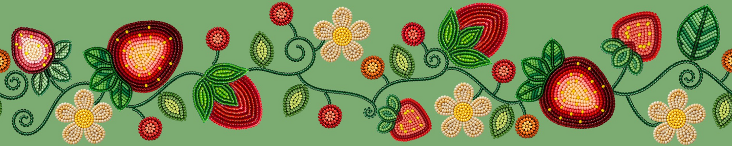 Strawberry Printed Ribbon Bundle