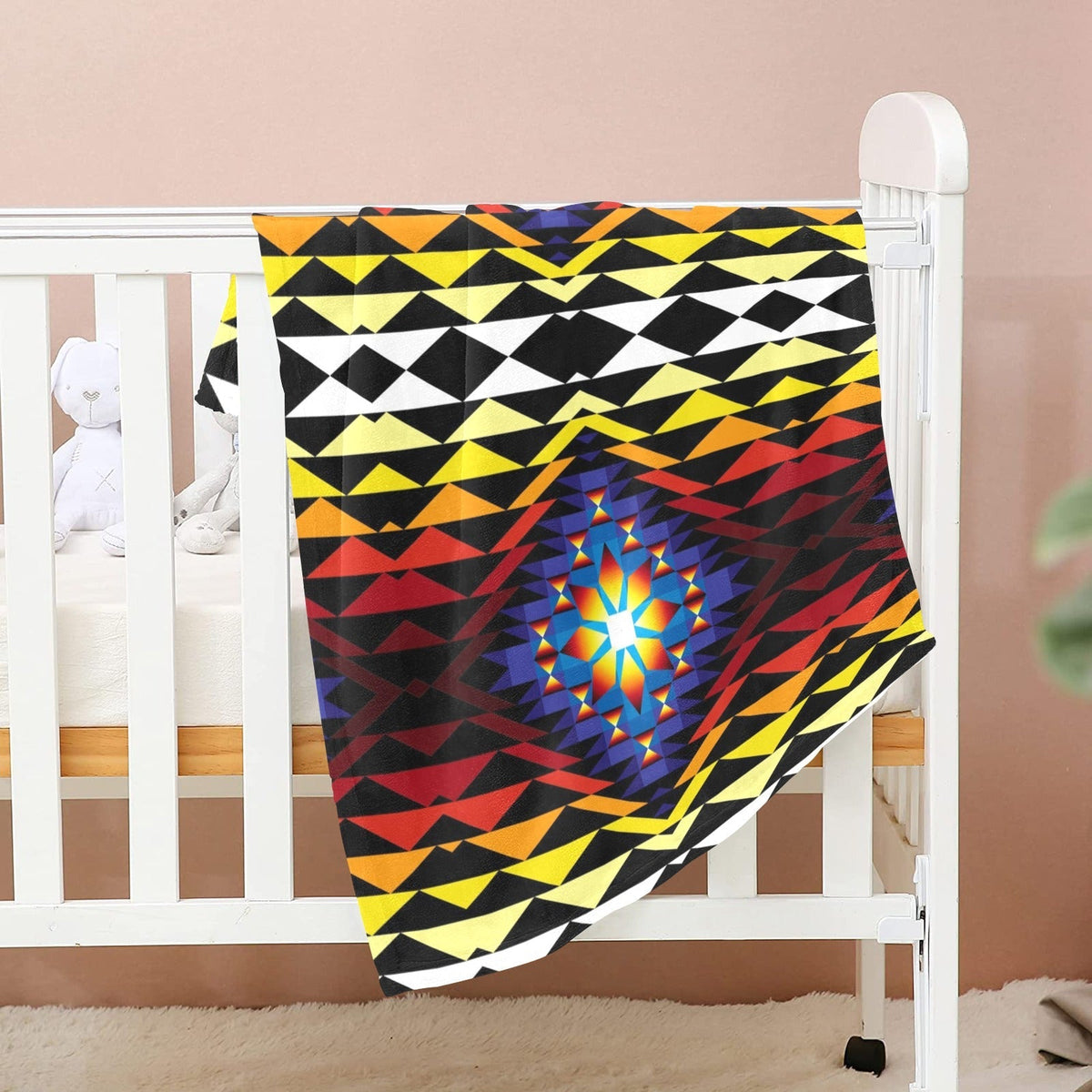 Sunset Blanket Small Baby Blanket by 49 Dzine (image 2)