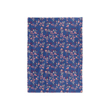 Load image into Gallery viewer, Swift Floral Peach Blue Baby Blanket 40&quot;x50&quot; Baby Blanket 40&quot;x50&quot; e-joyer 
