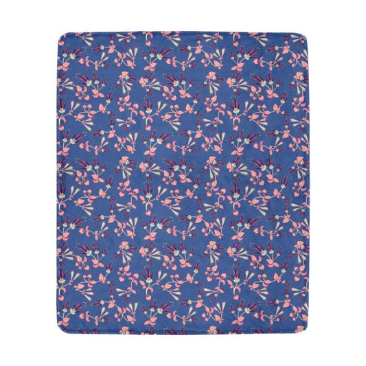 Swift Floral Large Micro Fleece Blanket