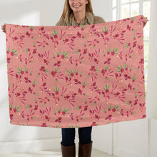 Load image into Gallery viewer, Swift Floral Peach Rouge Remix Baby Blanket 40&quot;x50&quot; Baby Blanket 40&quot;x50&quot; e-joyer 
