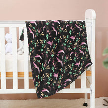 Load image into Gallery viewer, Swift Noir Baby Blanket 30&quot;x40&quot; Baby Blanket 30&quot;x40&quot; e-joyer 
