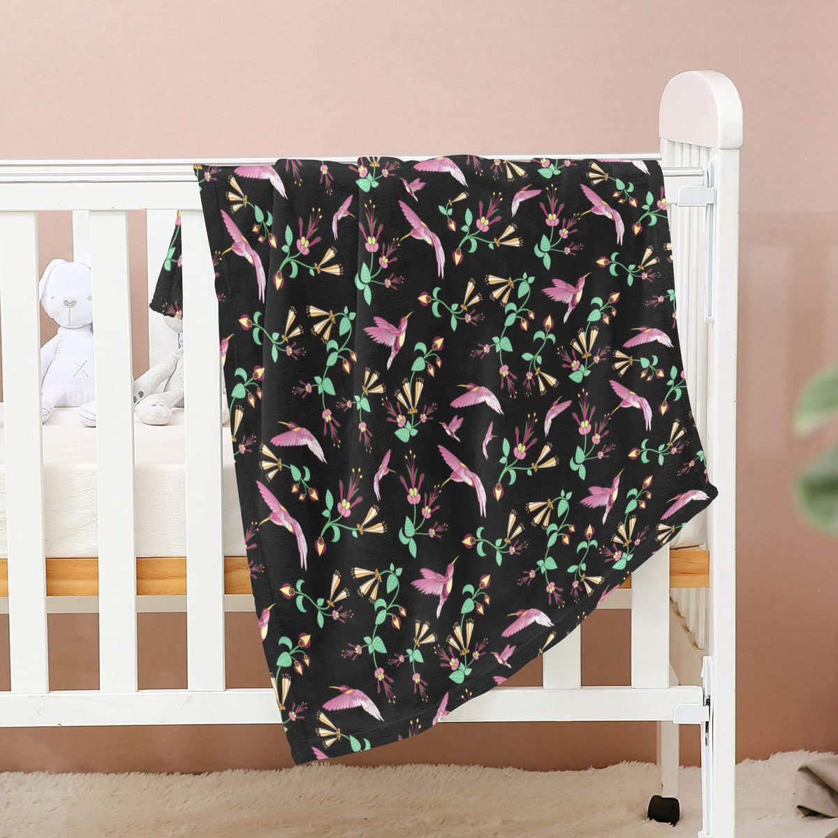 Swift Noir Small Baby Blanket by 49 Dzine (image 2)