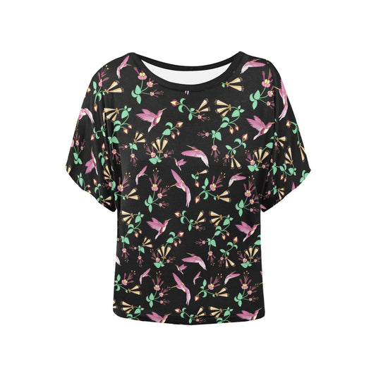 Swift Pastel Batwing Blouse