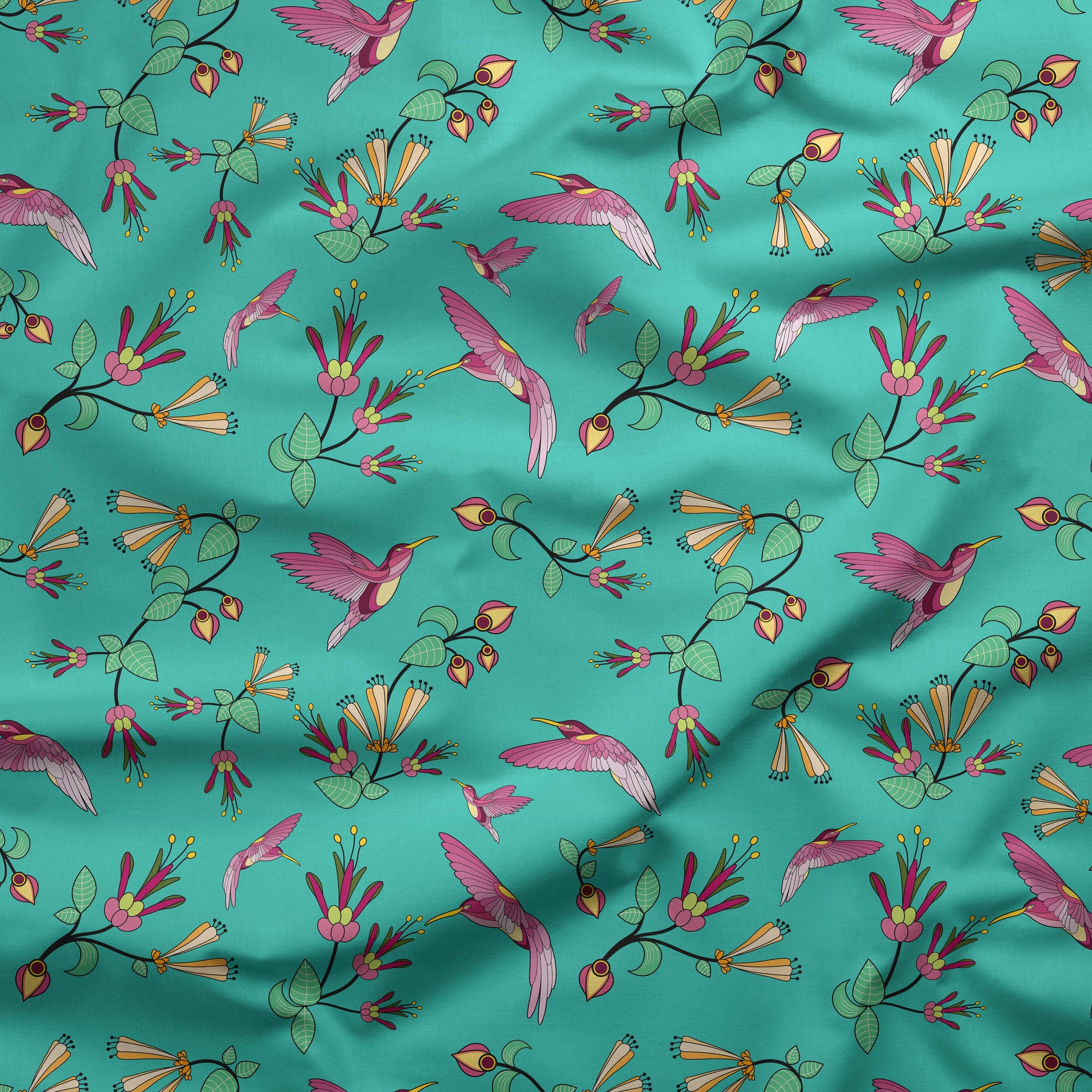 Swift Pastel Cotton Poplin Fabric By the Yard Fabric NBprintex 