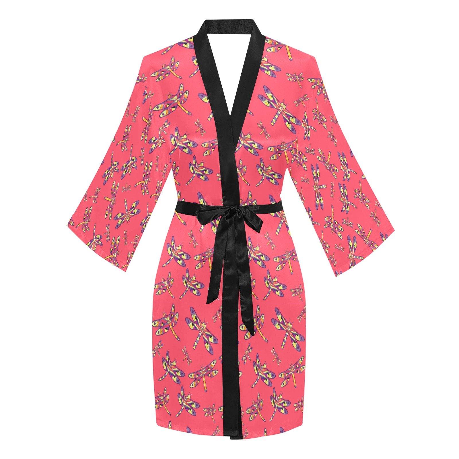 The Gathering Long Sleeve Kimono Robe Long Sleeve Kimono Robe e-joyer 