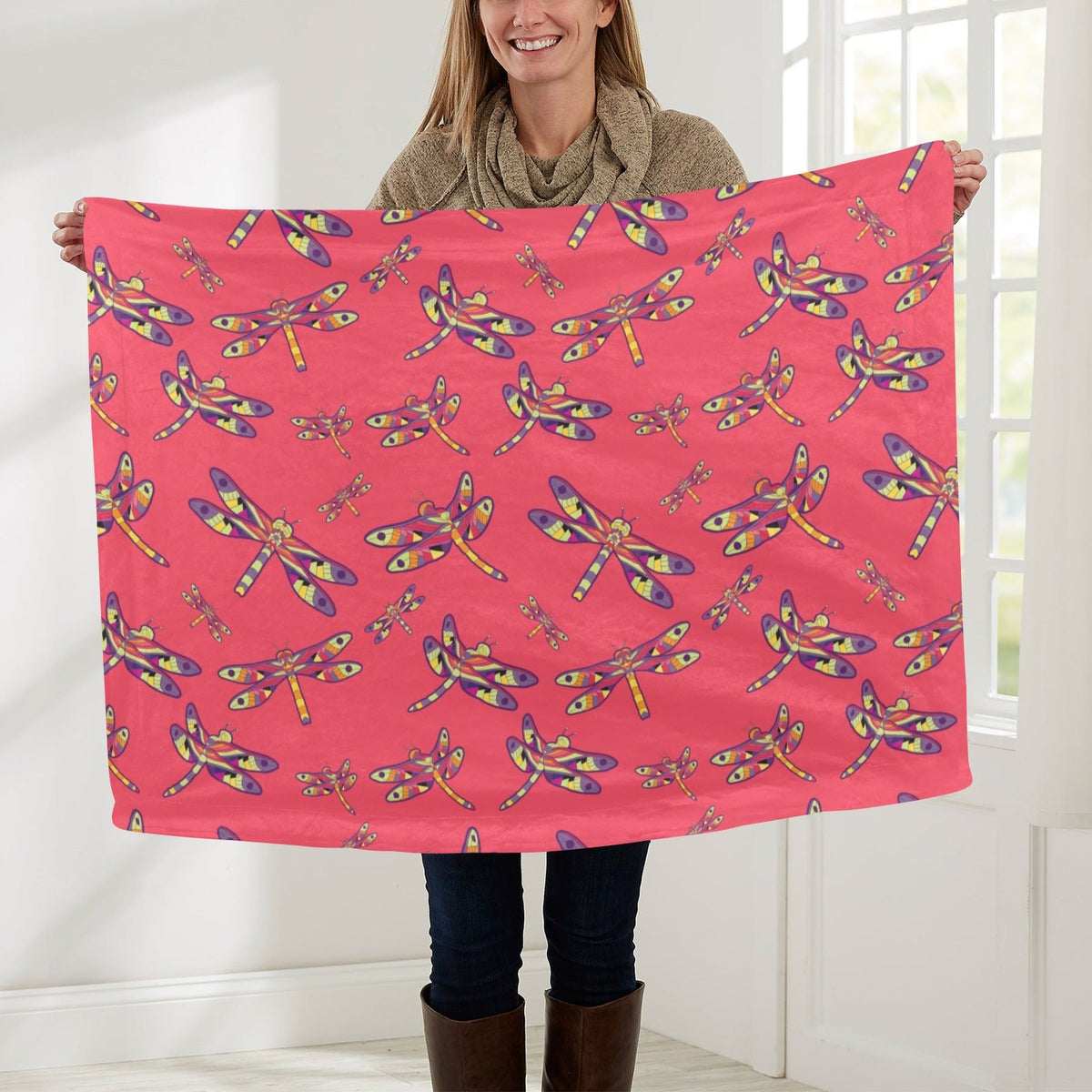 The Gathering Small Baby Blanket by 49 Dzine
