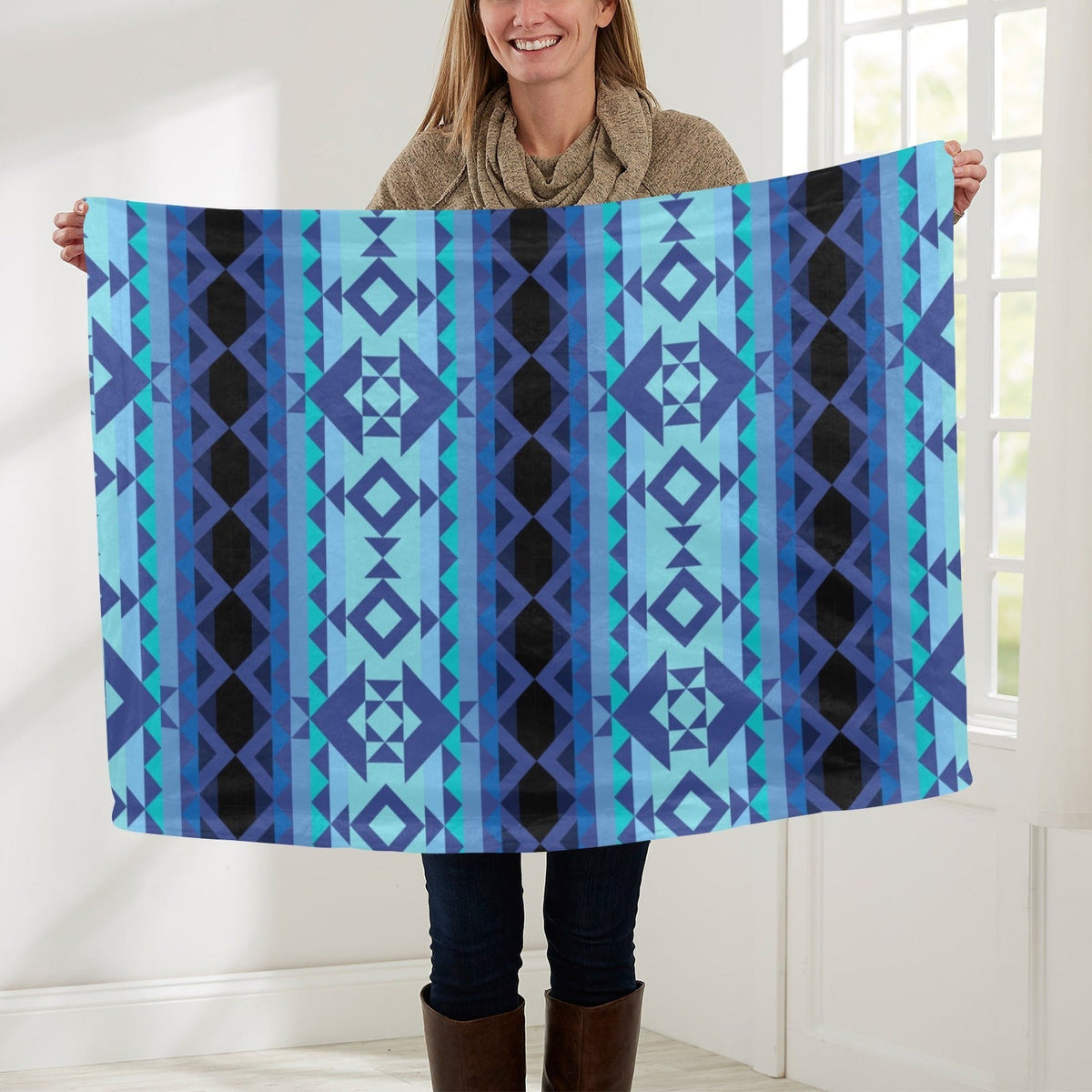 Tipi Small Baby Blanket by 49 Dzine