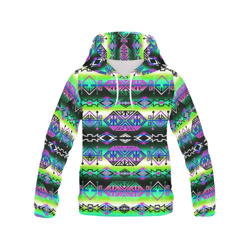 Trade Route South All Over Print Hoodie for Women (USA Size) (Model H13) All Over Print Hoodie for Women (H13) e-joyer 