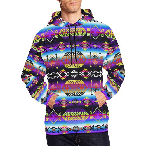 Trade Route West All Over Print Hoodie for Men (USA Size) (Model H13) All Over Print Hoodie for Men (H13) e-joyer 