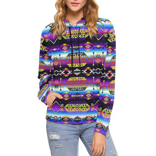 Trade Route West Hoodie for Women by 49 Dzine