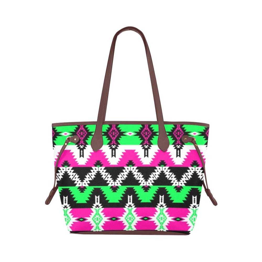 Two Spirit Clover Canvas Tote