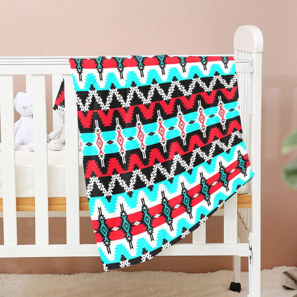 Two Spirit Dance Small Baby Blanket by 49 Dzine (image 2)