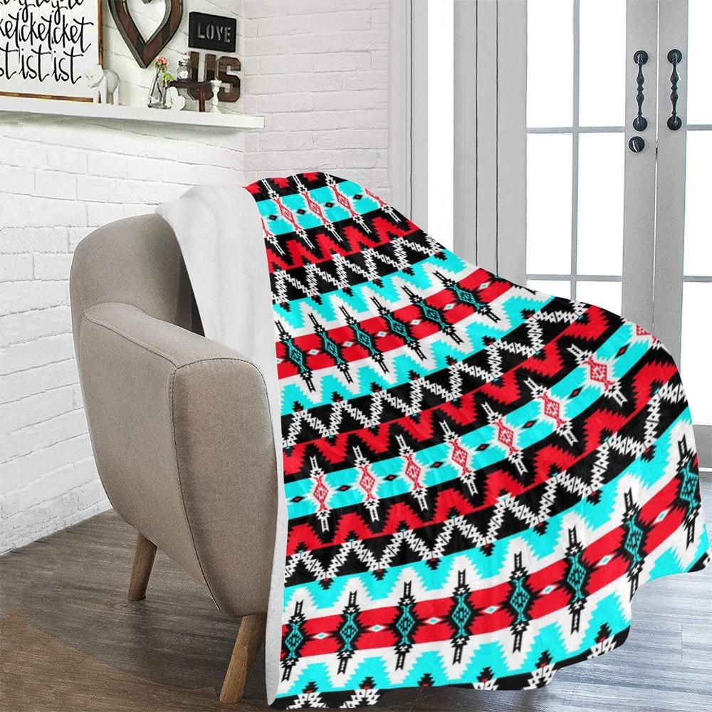 Two Spirit Dance X-Large Micro Fleece Blanket by 49 Dzine (image 2)