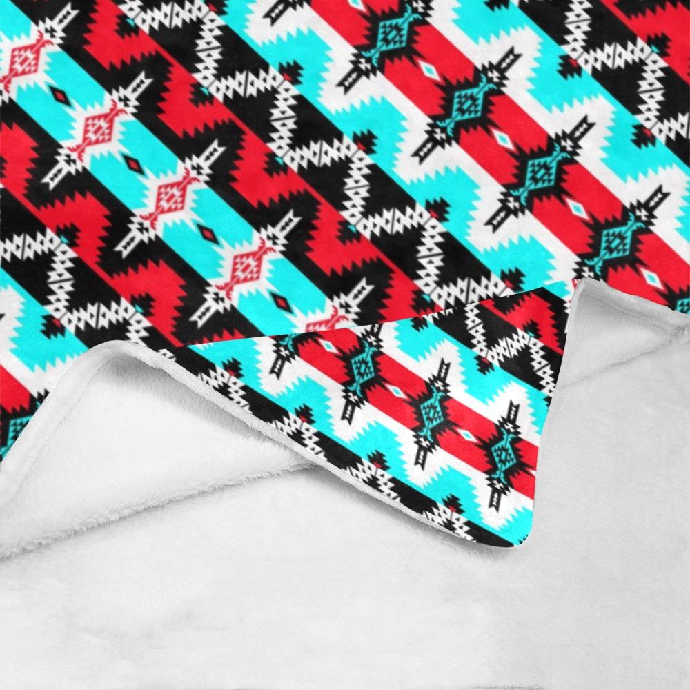 Two Spirit Dance X-Large Micro Fleece Blanket by 49 Dzine (image 4)