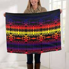 Load image into Gallery viewer, Two Worlds Apart Baby Blanket 30&quot;x40&quot; Baby Blanket 30&quot;x40&quot; e-joyer 
