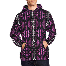 Load image into Gallery viewer, Upstream Expedition Moonlight Shadows All Over Print Hoodie for Men (USA Size) (Model H13) All Over Print Hoodie for Men (H13) e-joyer 
