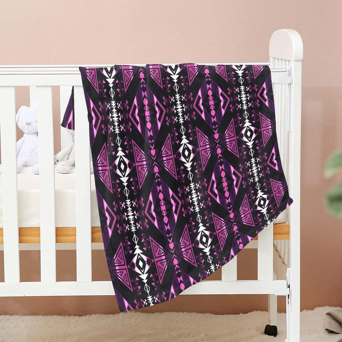 Upstream Expedition Moonlight Shadows Small Baby Blanket by 49 Dzine (image 2)