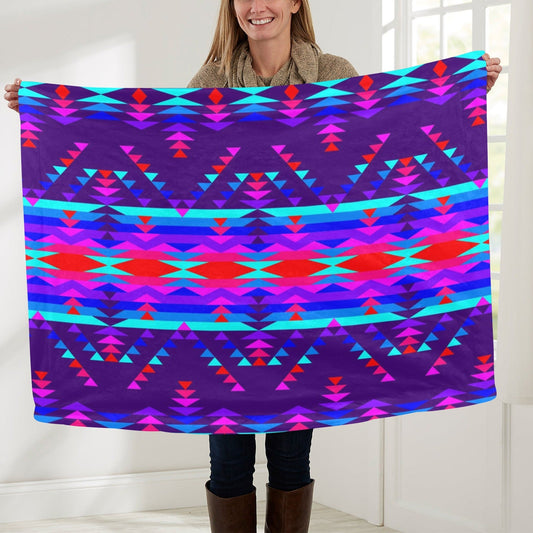 Vision of Peace Large Baby Blanket