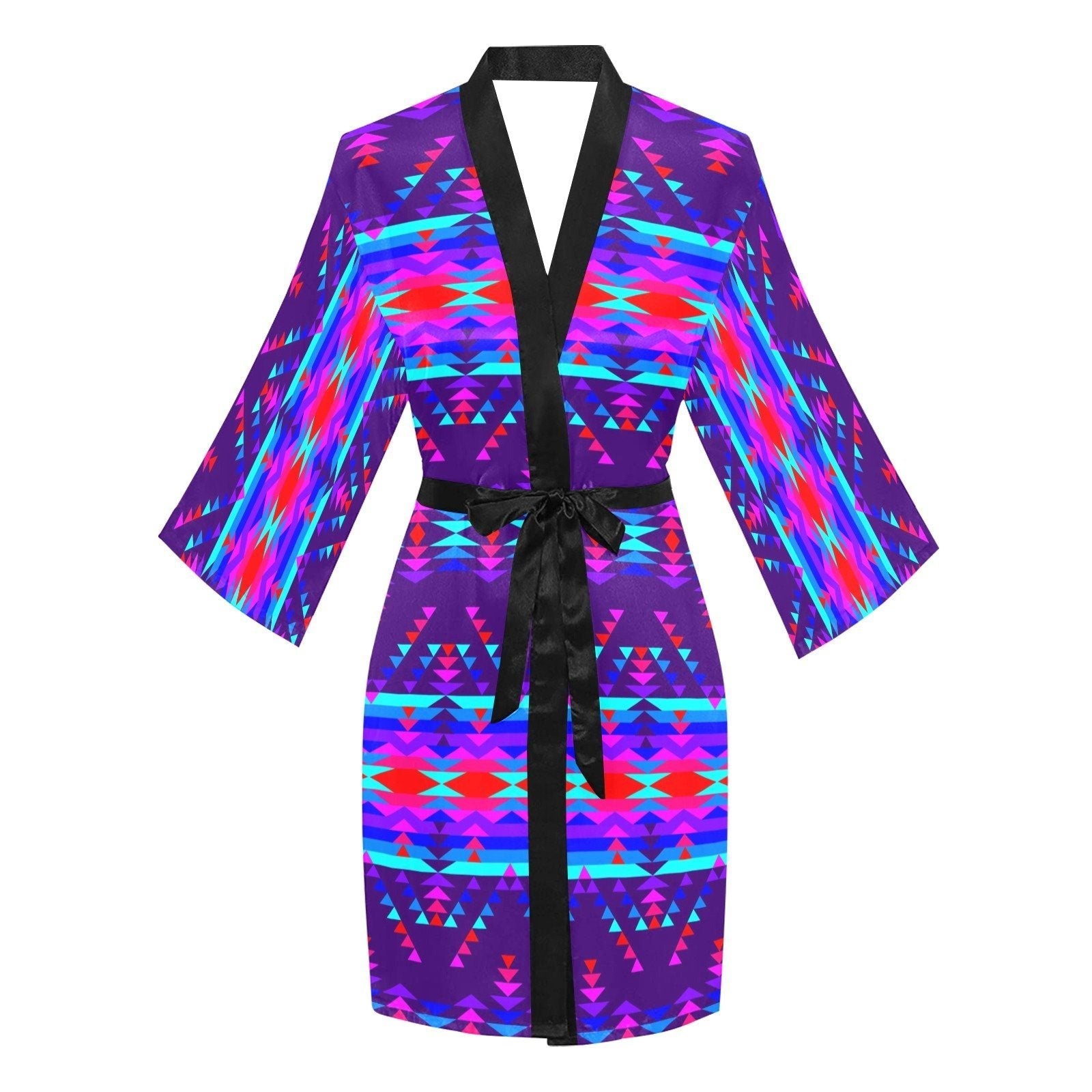 Vision of Peace Long Sleeve Kimono Robe Long Sleeve Kimono Robe e-joyer 