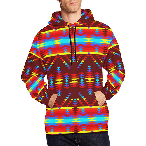 Visions of Lasting Peace All Over Print Hoodie for Men (USA Size) (Model H13) All Over Print Hoodie for Men (H13) e-joyer 