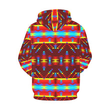 Load image into Gallery viewer, Visions of Lasting Peace All Over Print Hoodie for Women (USA Size) (Model H13) Hoodie e-joyer 
