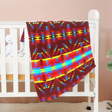 Load image into Gallery viewer, Visions of Lasting Peace Baby Blanket 30&quot;x40&quot; Baby Blanket 30&quot;x40&quot; e-joyer 
